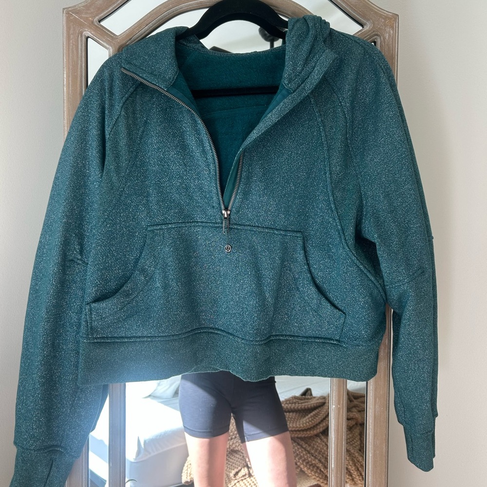 Lululemon Scuba Oversized half zip hoodie